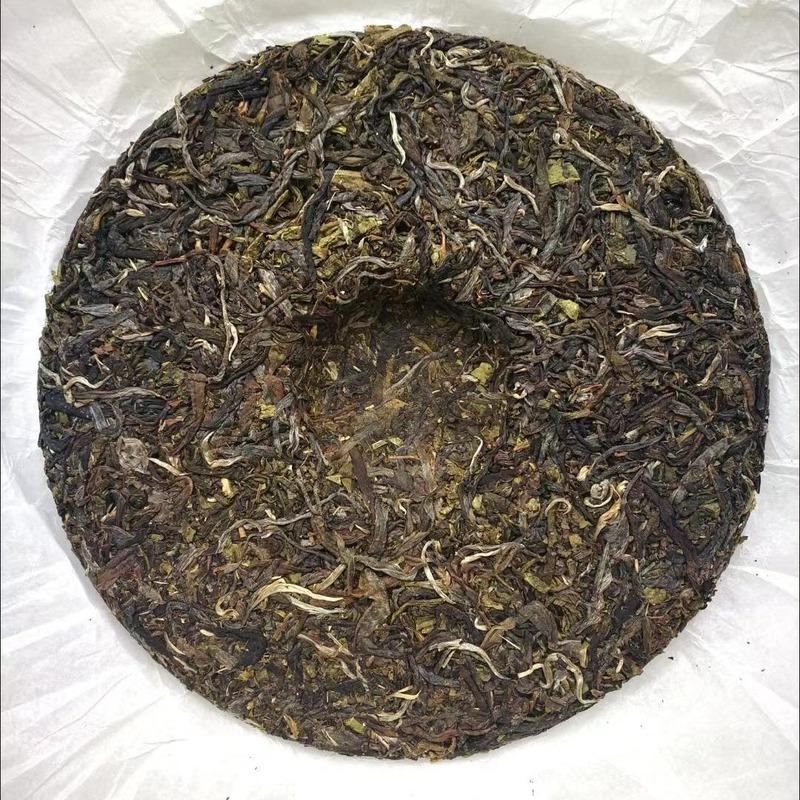 357g Bolo de Chá Yunnan Puerh Chá Pu-erh Cru Perda de Peso Chá Verde Benefícios para a Saúde