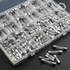 WMYCONGCONG 360pcs 6x30mm 5x20mm 24 Value Fast Blow Glass Tube