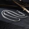 3mm/5mm/7mm/9mm Łańcuch Stal Nierdzewna Biżuteria Ogniwo Naszyjnik Curb Prezent Dla Mężczyzn Kobiet Impreza Mama Dziewczyna Walentynki