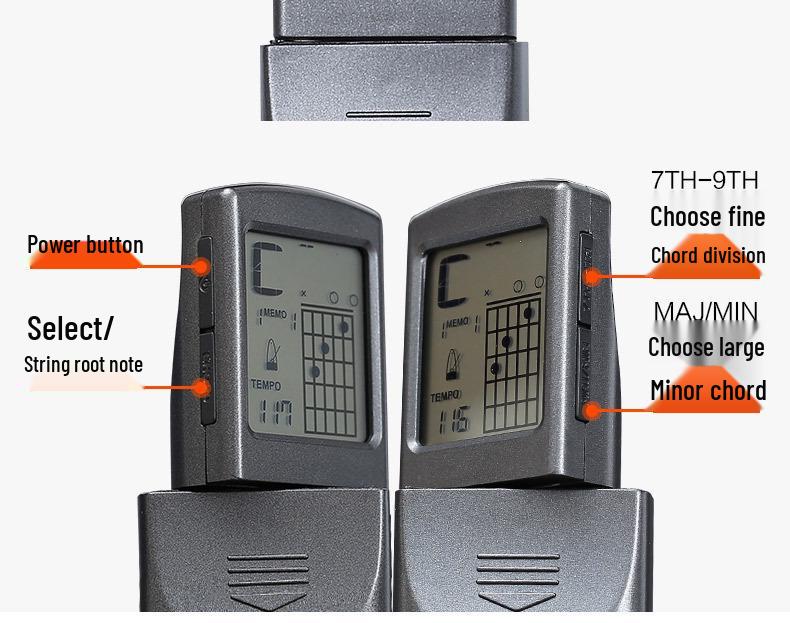 Ukulele Chord Trainer: Pocket Guitar Finger Trainer & Fretboard Practice Tool