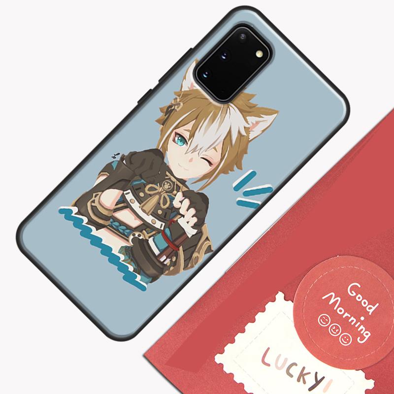 Genshin Impact Gorou Phone Case For Samsung Galaxy S26 S25 Ultra S20 S21 S22 S23 S24 S10 Plus S25 FE Cover Shell