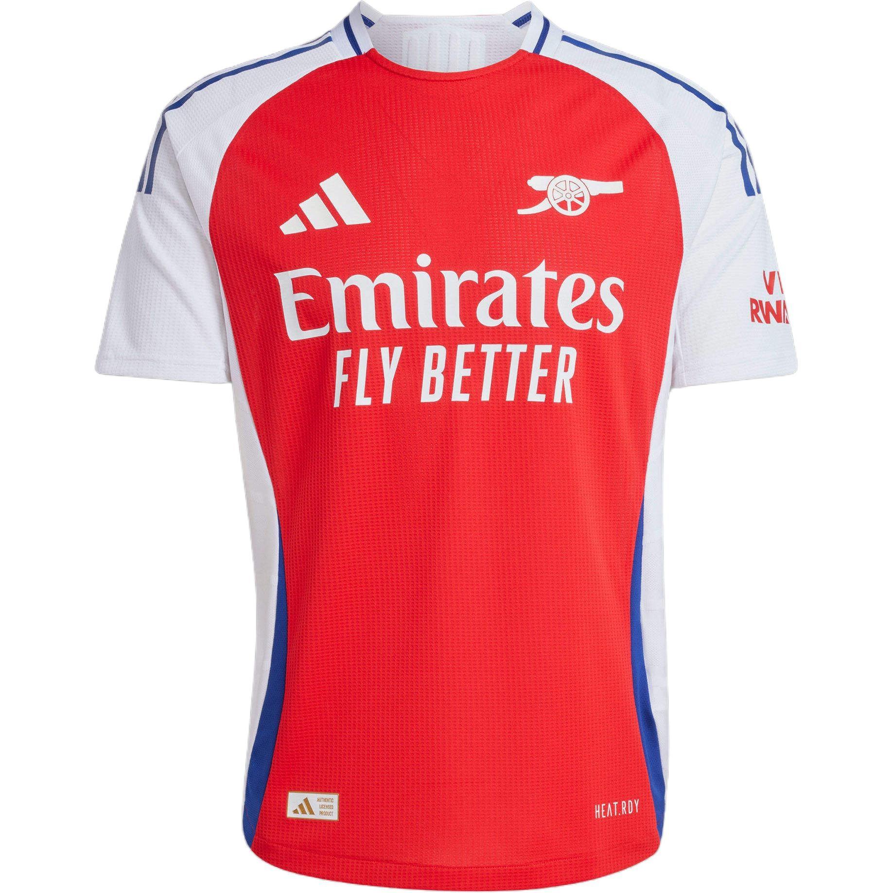 adidas Arsenal 24/25 Home Authentic Asia Sizing  Red White  Men s IT6140 XXXL