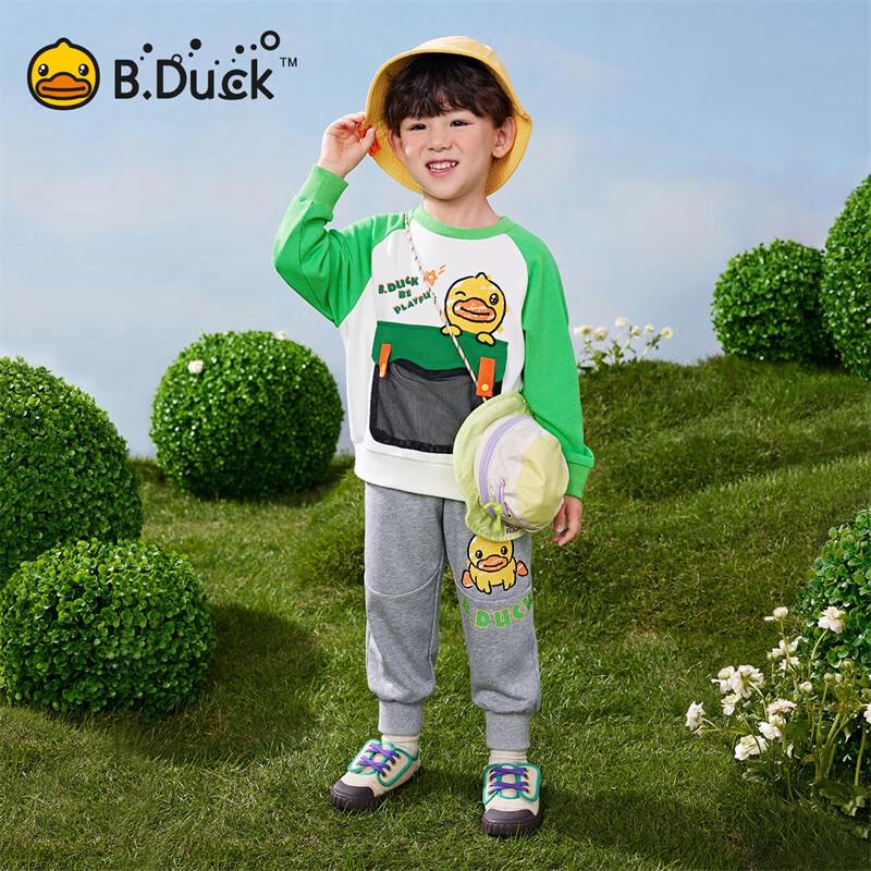 B.Duck Unisex Kids' Pullover Sweatshirt