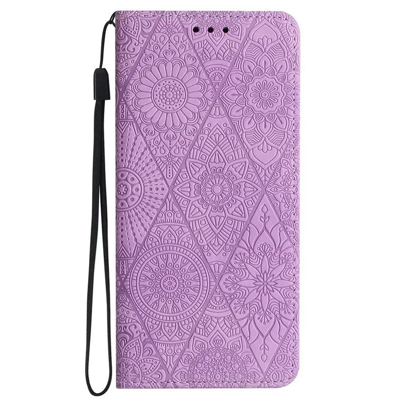 Phone 17 16 Pro Max Vintage Flower Case for IPhone 17 Air 16 15 Plus 14 13 12 11 Pro Max Case Magnetic Leather Wallet Book Cover