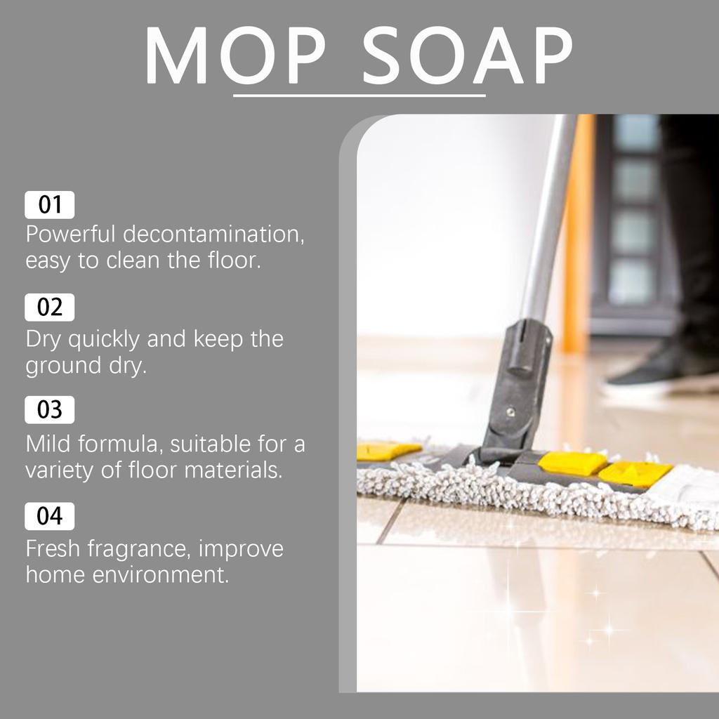 All in One Floor Cleaner Solution Concentrate for Wood Laminate Tile Flooring Daily Mopping Cleaning Shine Renovation Agent