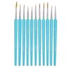 11Pcs Painting Tools Hook Line Pen Painting Brush Watercolor Pen for Students Art Lovers
