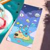 Blau Cartoon Süß B-Bugcat Capoo Cartoon Handtuch Schnelltrocknend Weich Yoga Schwimmen Fitness Bergsteigen Große Strandtücher