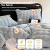 Bed Four-piece Autumn and Winter Flannel Double-sided Fleece Coral Fleece Bed Sheet Quilt Cover Pillowcase