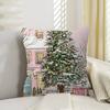 Cuscino di Natale Regalo Decorazione Casa Ufficio Camera da Letto Divano Auto Copricuscino Custodia 45x45