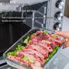 Ningzhao Heat-Resistant Oval Glass Baking & Serving Plate
