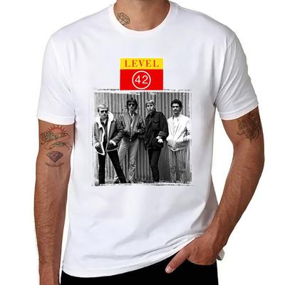 Level 42 Tshirt T Shirt For Unisex 100 Percent Cotton T Shirts For Unisex Graphic Vintage Tshirt