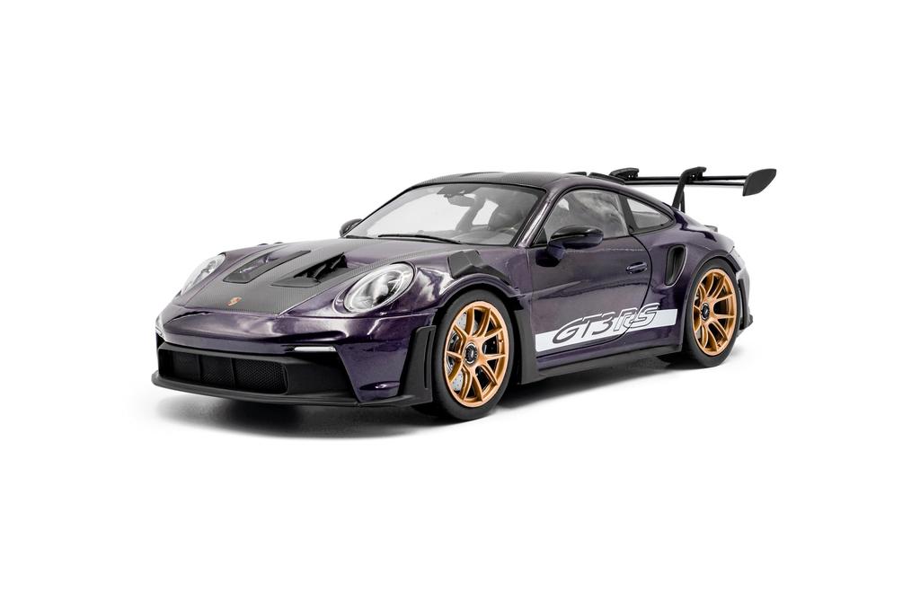 SOLIDO Porsche 911 GT3 RS Weissach Package 2024 Finished Model S1812103 1/18 (992) (Purple)