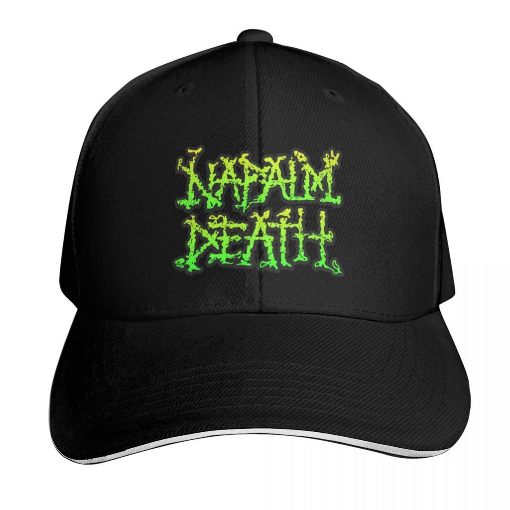 Czapka z daszkiem Napalm Death z siateczkowym tyłem, regulowane zapięcie na klamrę, odprowadzająca wilgoć, szybkoschnąca