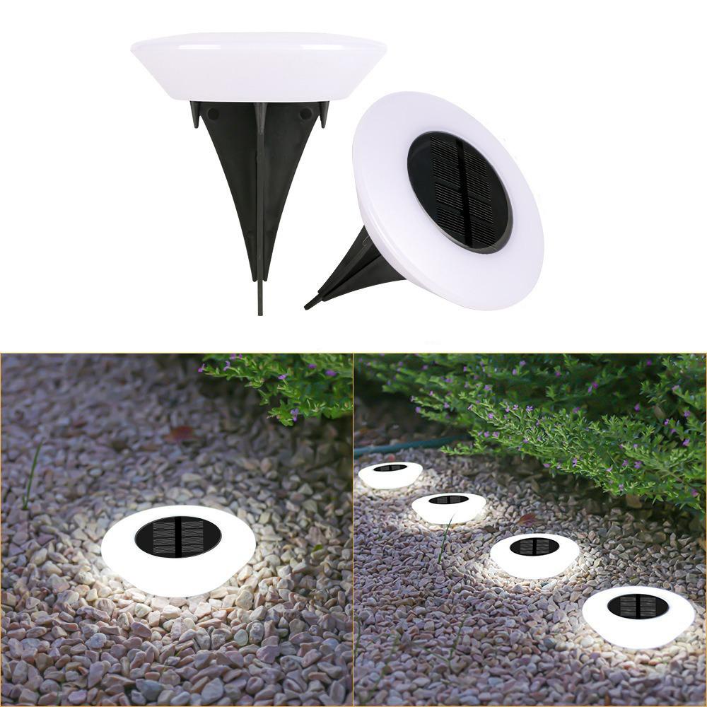 Waterproof Solar Lawn Lamp LED Solar Powered Light Ground Light Outdoor Floor Lamp  Garden