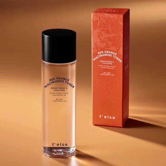 [Brightening & Tone-up]_TLS Red Orange Niacinamide Toner 150ml (+GIFT Red Orange Serum 15ml)