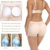 Dame Butt Lifter Truser Polstret Shapewear Sømløs hofteforsterkning Body Shaper Boyshort Fake Buttock Undertøy Pads Shorts