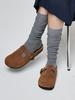 [mardimercredi] CLASSIQUE T-STRAP SUEDE MULE Brown