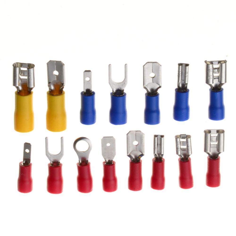 Insulated Insulated Butt Connector Red Blue Yellow Electrical Terminals  Electrical Wiring