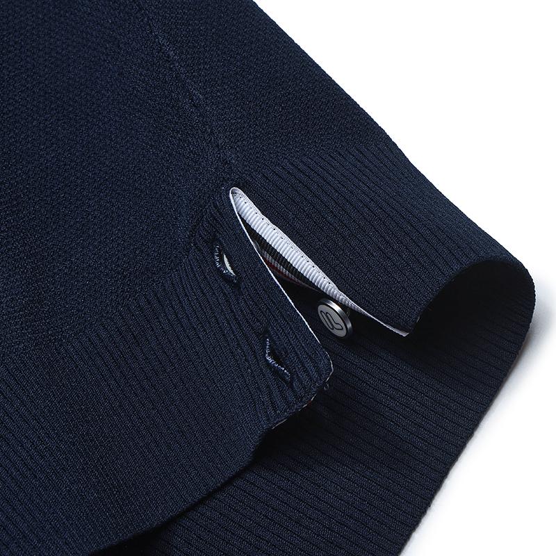 Fila Heritage Fashion Classic Elegant Retro Casual Versatile Comfortable Knitted Cardigan Women Outerwear Cigarette-Blue F11W628404FDB