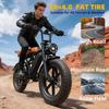 Toofly G20 All-Terrain E-Bike with 48V 15.6Ah Battery, 7-Speed Gear