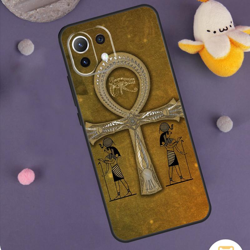 Anubis Egyptian God Case For Xiaomi 15 14 Ultra 13T 14T 15T 17 Pro Max POCO F8 Ultra X5 X6 X7 F5 F6 F7 Pro Cover