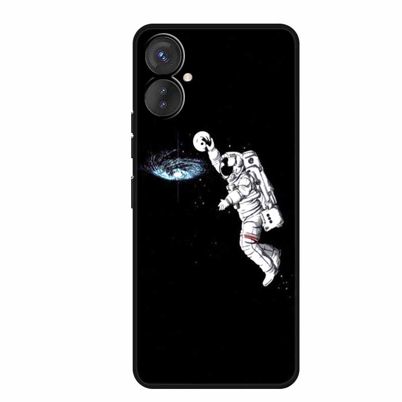 For Tecno Spark 9 Pro Case Astronaut Silicone TPU Soft Back Cover Cases For Tecno Spark9 Pro 9Pro KH7 KH7n Funda Spaceman Capa