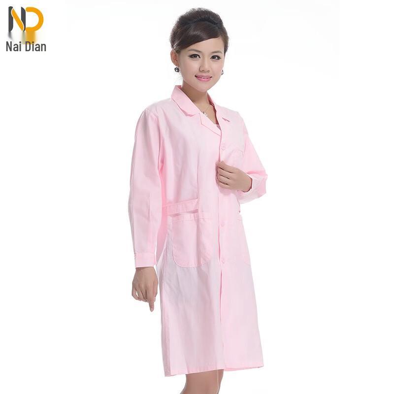 Naidian Summer Long Sleeve Medical Lab Coat