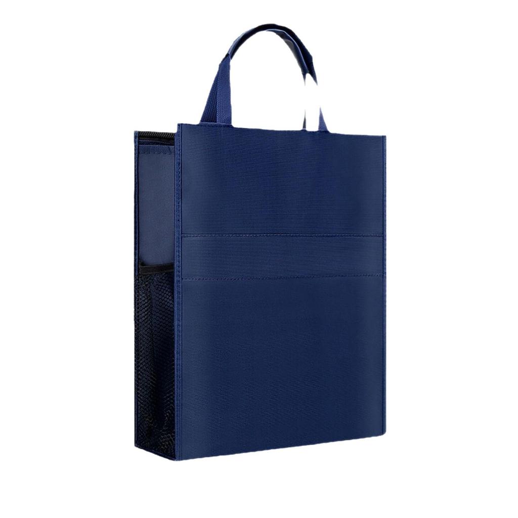 Handheld Multi-Functional Oxford File Bag - Double Layer Conference Briefcase