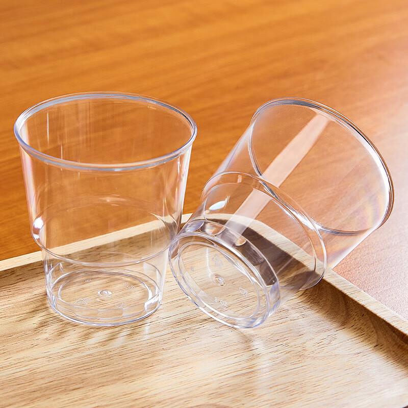 Jinwuyuan 150ML Disposable Hard Plastic Aviation Cups