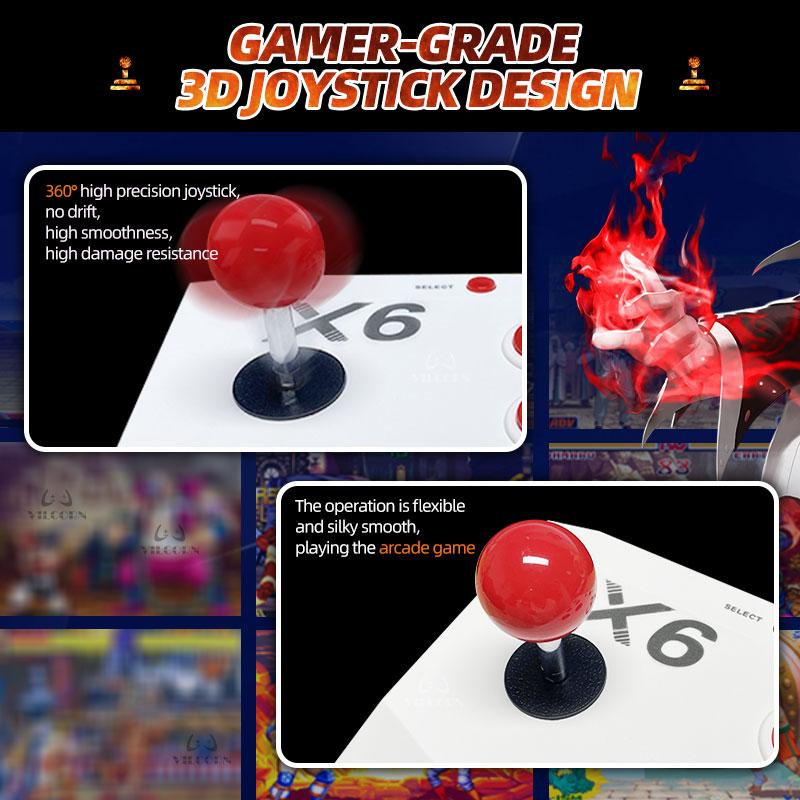 Arcade Stick Game Controller 2.4G Wireless Joystick For Street Fighter M8 Game Console PC/Android/Octopus/HappyChick