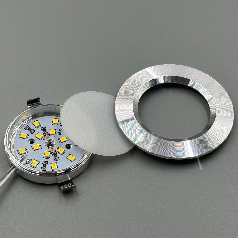 Alloy Recessed Ceiling Light Small Downlight  for RV Boat Caravan Bus Motorhome Interior Lighting