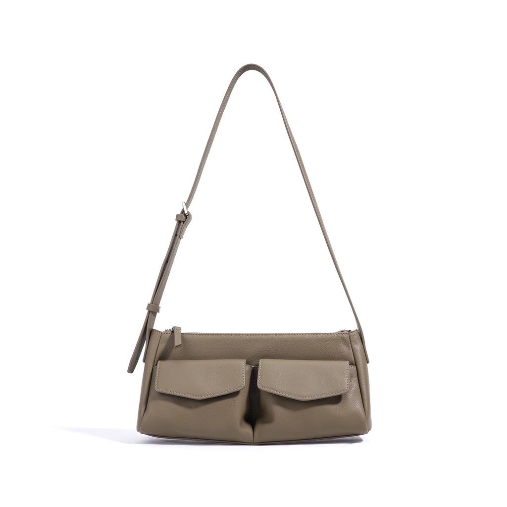 2025 High-End Genuine Leather Shoulder Bag - Fashionable, Versatile Crossbody for Casual or Commuting