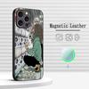 Kaiju No 8 Japan Hot Anime Phone Case For iPhone 16 15 14 13 12 11 Plus Pro Max  High-end Luxury Magsafe Sheepskin