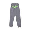Sp5der Mikina Oversized Bavlněný Pulovr S Pěnovým Potiskem Písmen Unisex Streetwear Mikina Pro Teenagery Dospělé