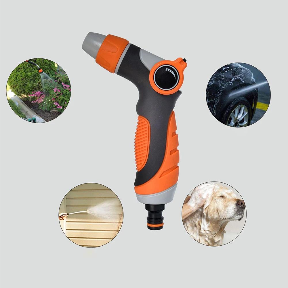Irrigation Garden Watering Gun Thumb Control Water Hose Nozzle Sprayer Hose Spray Nozzle Garden Spray Irrigation Watering Nozzle