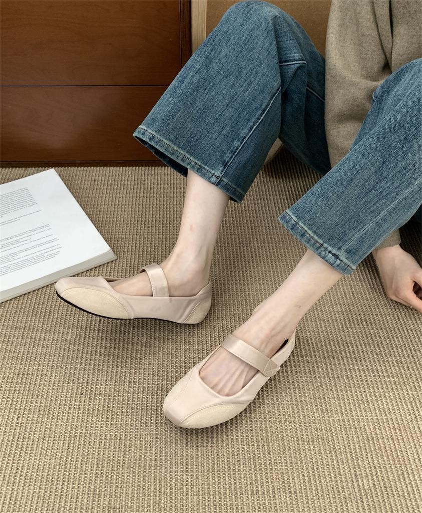 French Silver Casual Style Square Head Single Shoes Fairy Shoes 2025 New Spring Skirt Fashion Mary Jane Shoes