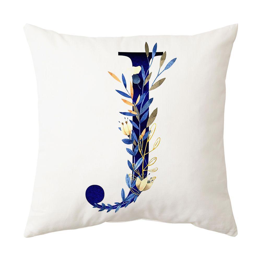 1pcs Creative LED Light Alphabet Series Cushion Cover Simple Home Sofa Valentine’s Day Decorative Throw Pillowcase