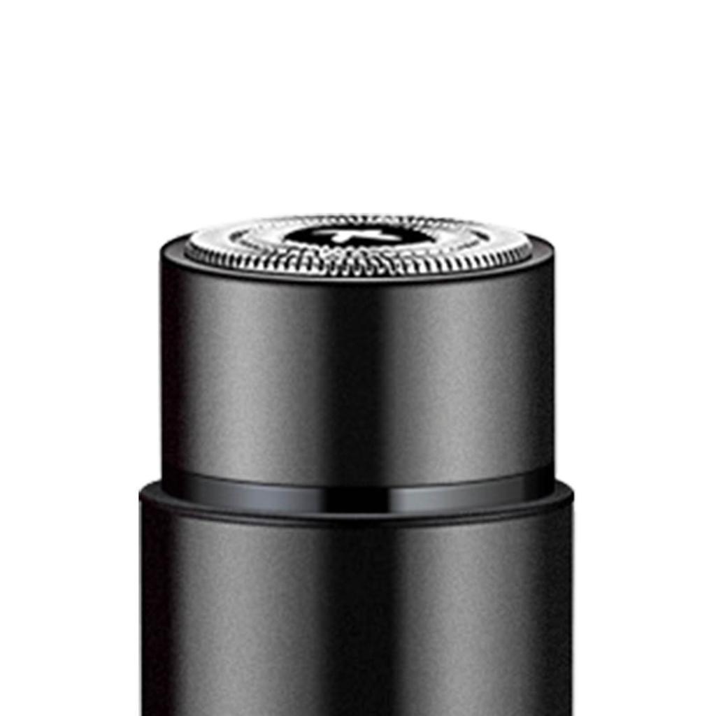 Electric Beard Clipper Mini USB Rechargeable Portable Rotary Electric Beard Trimmer for Men Women