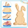 Wooden Serving Platter Wooden Tray Decoration Gifts Rustic Festivals Decorative Tray Cheese Board For Bread Fruit Cheese. Shaped
