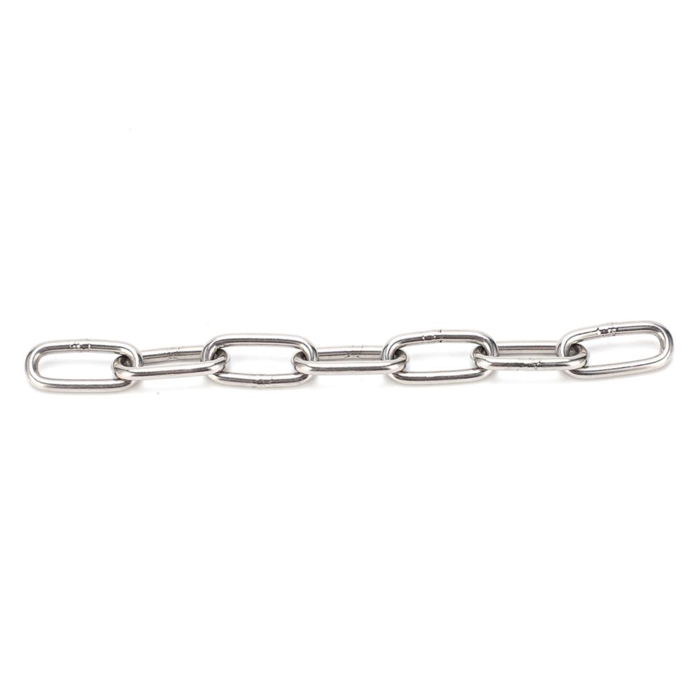 Chain Link Stainless Steel Chain 304 Stainless Steel Utility Chain Lifting Chain  DIY Projects