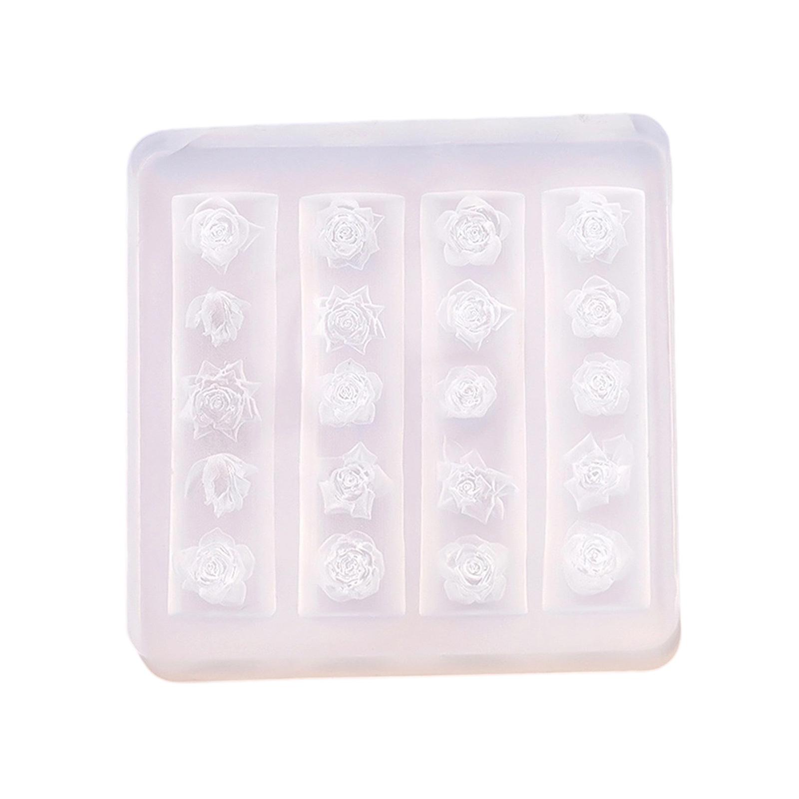 

Flower Resin Molds Resin Nail Art Decorations Mold Jewelry Casting Mold for Epoxy Earring Necklace Pendant Resin Crafts 7