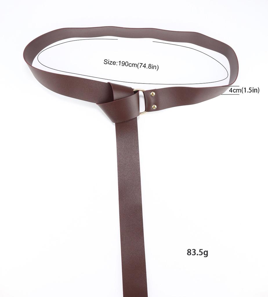 Cosplay Medieval Retro Belt Renaissance Waist Bag Viking Knight Skirt Clip Keychain Halloween Role-playing Prop