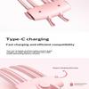 Heated Bangs Curling Clips Portable Hair Root Lifter Quick Heating No Frizz for Women Short Long Hair Styling