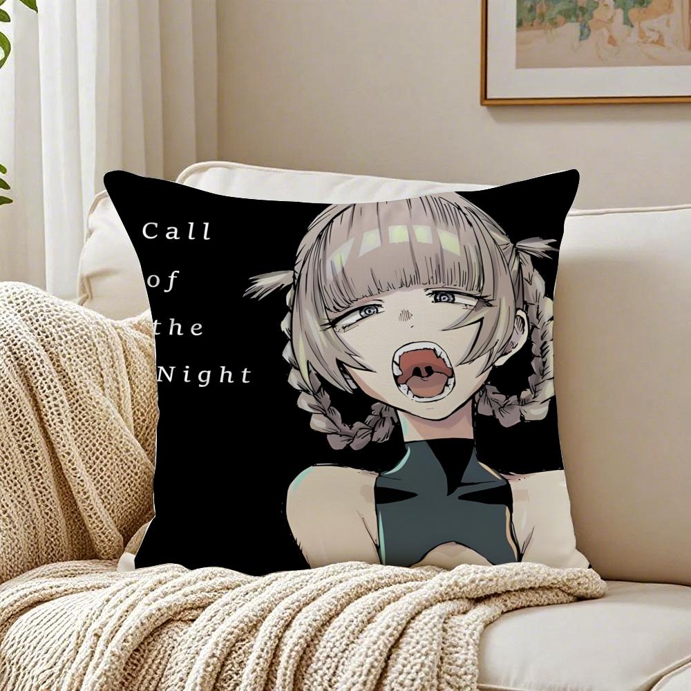 

YYofukashi no UUta Anime Nazuna Cushion Cover Pillowcase Antidustmite living Room Sofa Decor Cushion Room 30X30cm