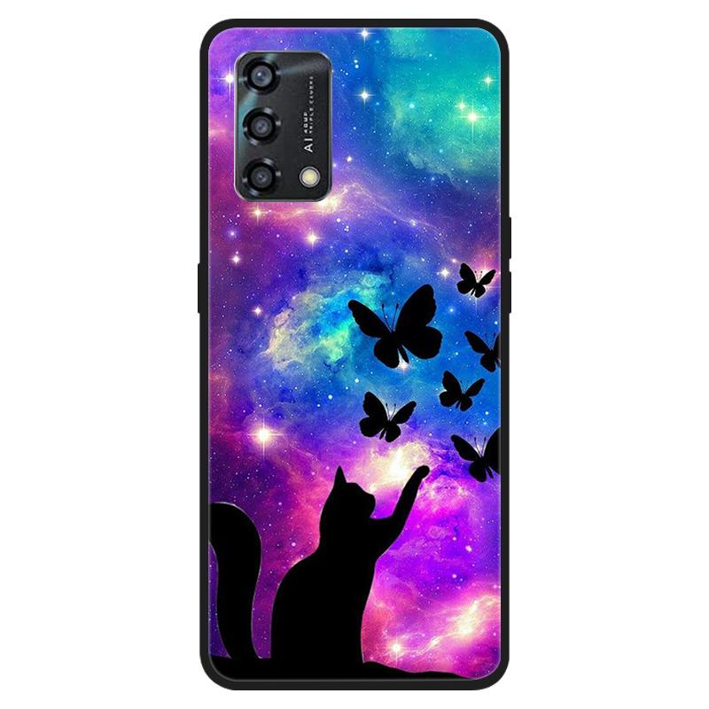 For Oppo A74 4G Case CHP2219 Funda Soft Silicone Phone Case For Oppo A74 5G OppoA74 A 74 Cover Coque Fundas Cartoon Bumper