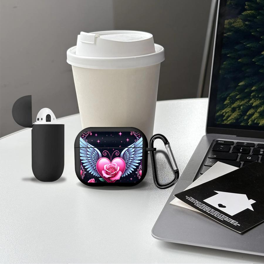 Pink Flowers Case For Airpods Pro3 Pro Pro2 2 3 4 1 Earphone Cases Cover