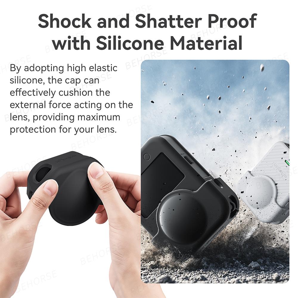 Lens Cap for DJI Osmo 360 All-round Protection Cover Anti-fall Dustproof Case Lens Protector For DJI Osmo 360 Camera Accessories