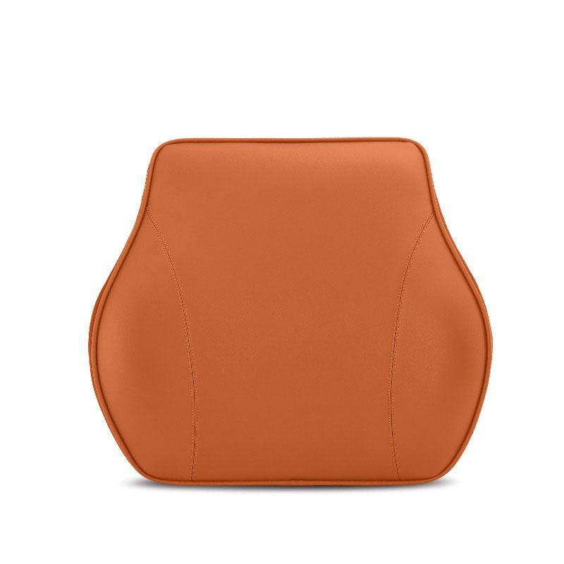 NAPPA Leather Car Neck Pillow For Tesla Model 3 Model Y Model X Auto Rear Seat Back Headrest Lumbar Supports Travel Cushion