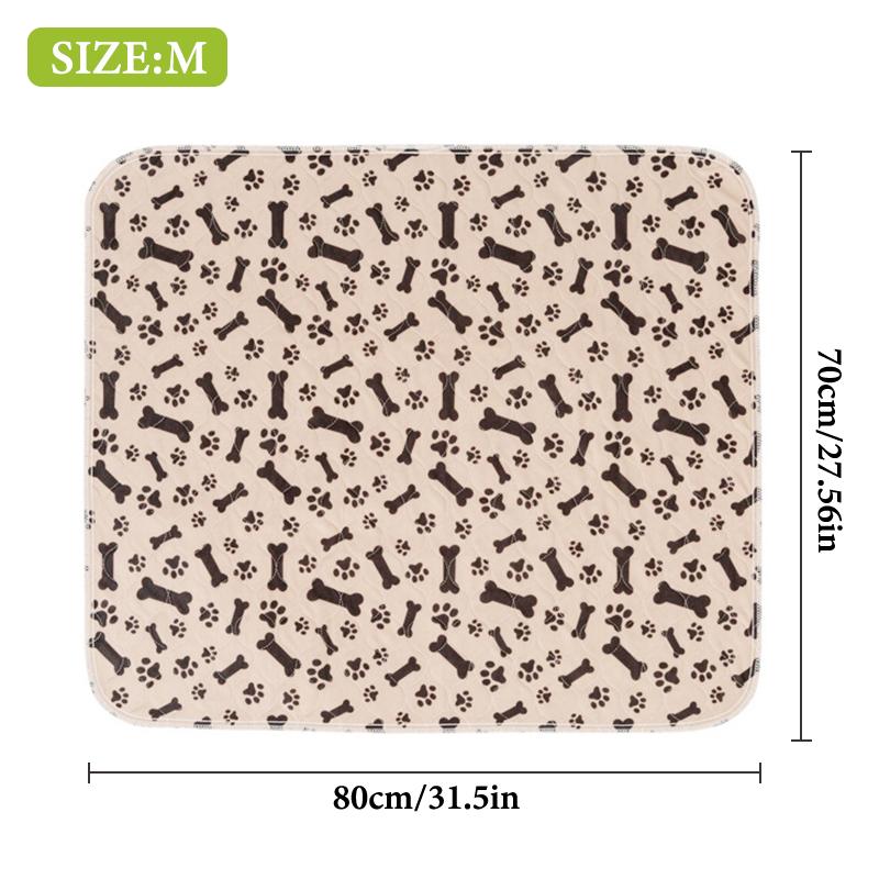 Welpenunterlagen mit Pheromonen, waschbare Welpenunterlagen, extrem strapazierfähige 4-lagige auslaufsichere Trainingsmatten mit rutschfester Unterseite