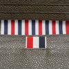 Thom Browne Kieselstruktur Drei Streifen Kartenetui Maw021l 00198 206
